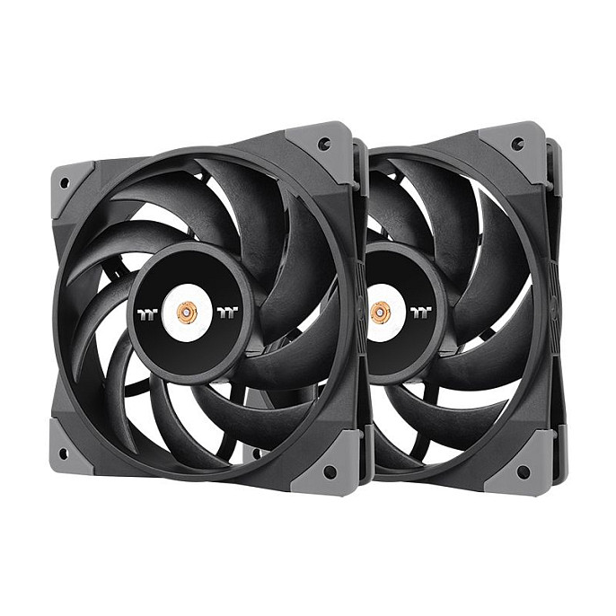 Ftohës për Kasë Thermaltake TOUGHFAN 12 Performance / 120mm / PWM / 500–2000 RPM / 2-Pack - Zezë - 1