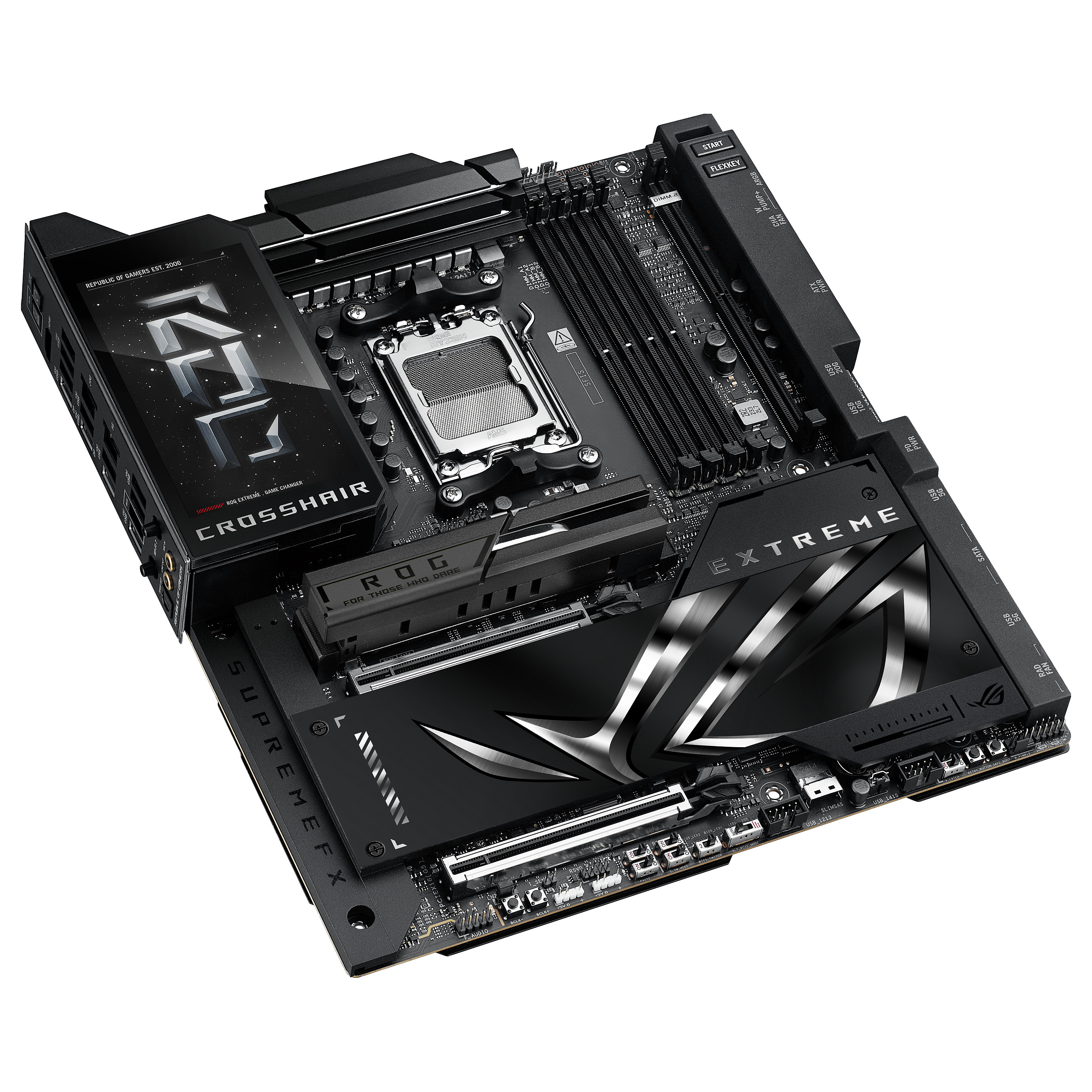 Pllakë Amë AMD ASUS ROG CROSSHAIR X870E EXTREME / AM5 / DDR5 / HDMI - 10