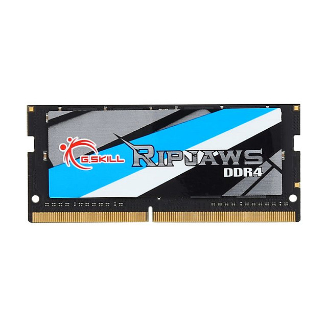 RAM Memorie DDR4 G.SKILL Ripjaws F4-2400C16S-8GRS / 8GB / SO-DIMM / 2400MHz / CL16 / 260-pin - Zezë/Blu/Bardhë