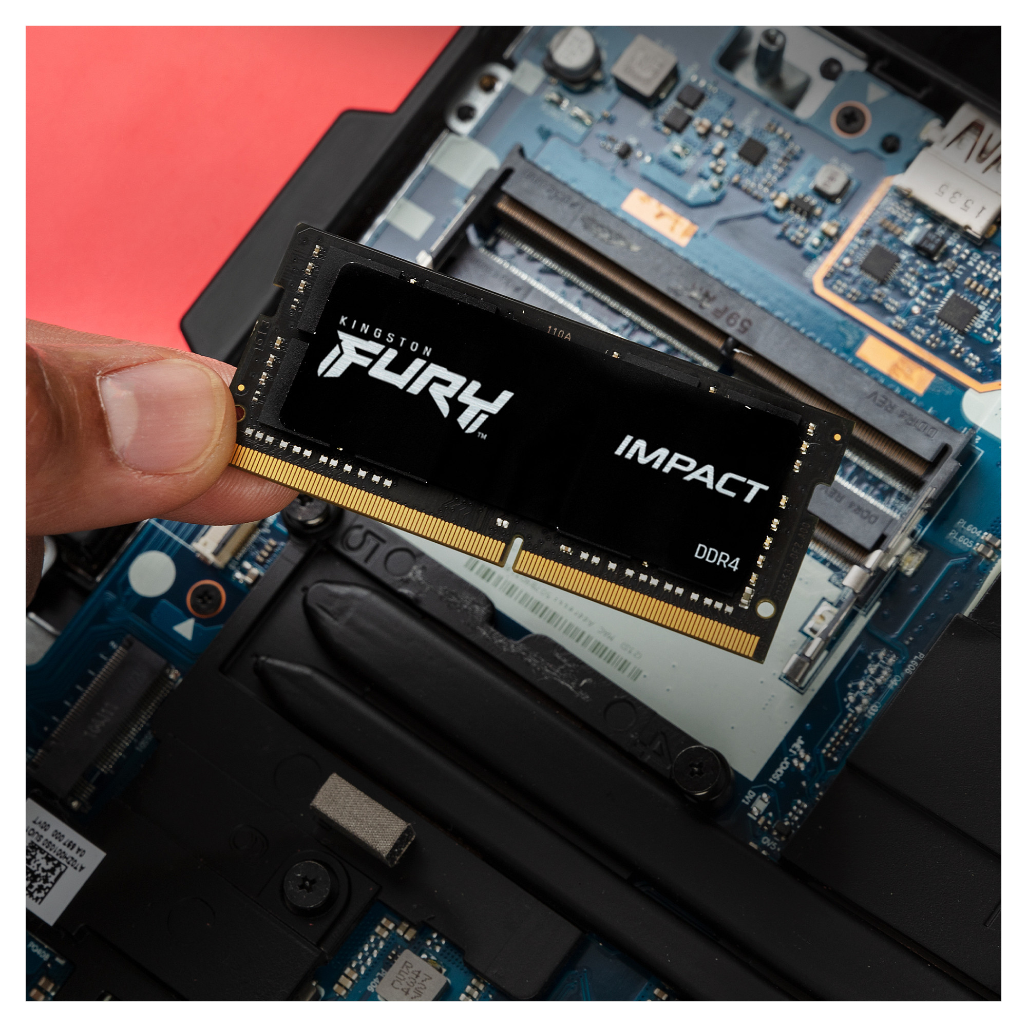 RAM Memorie DDR4 SO 3200 64GB Kingston FURY Impact KIT (2x 32GB) - 6