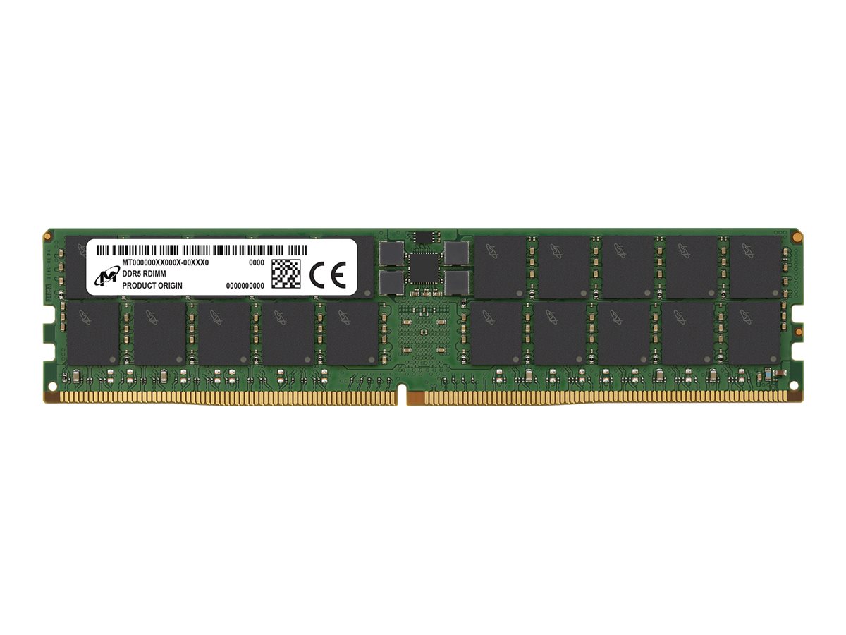 RAM Memorie DDR5 Micron / 64GB / RDIMM / ECC / 6400MHz / CL52 / 288-pin