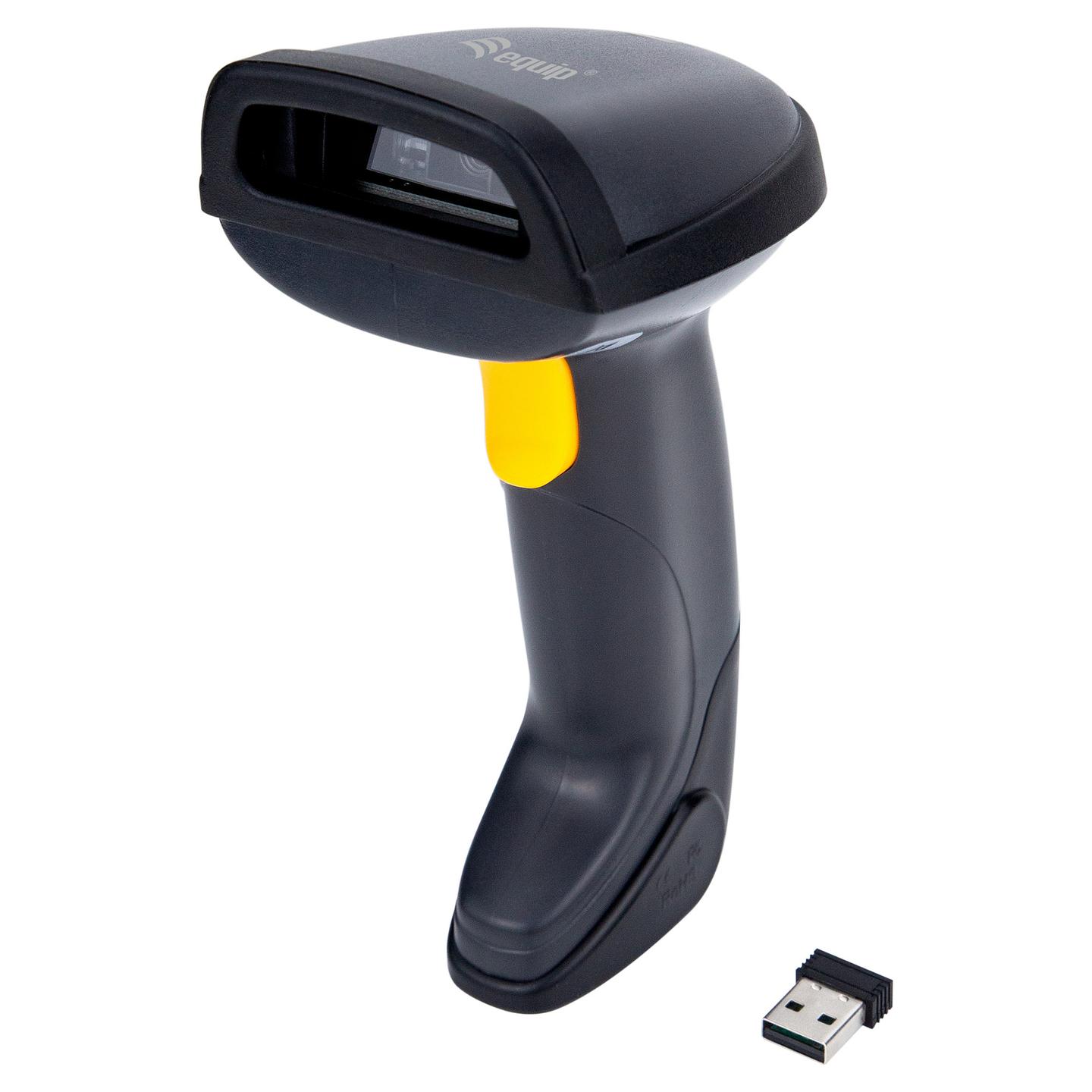 Skaner Barkodesh Equip 351029 / 1D/2D / CMOS / Wireless 2.4GHz + Bluetooth / Me Bazë - Zezë