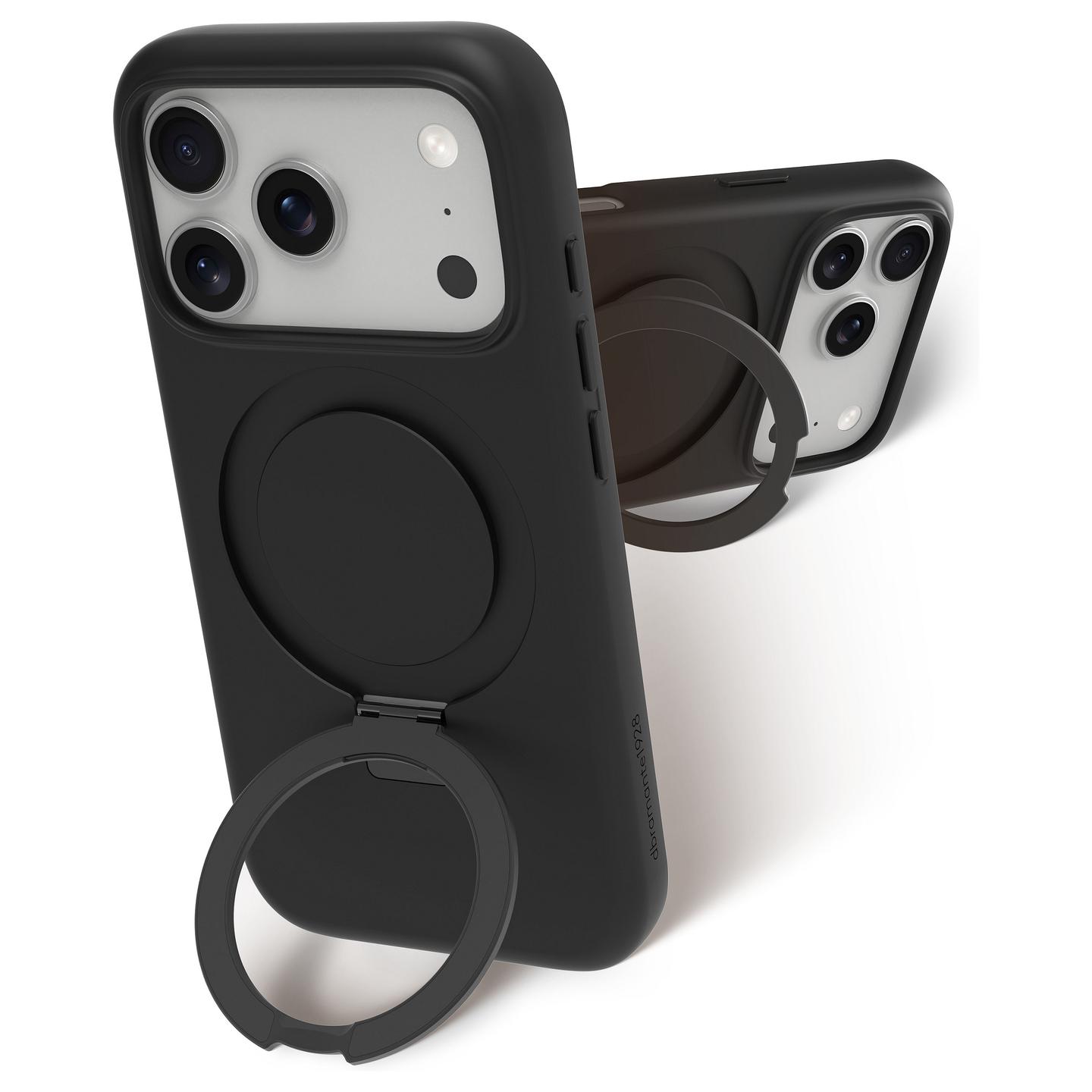Case për Telefon dbramante1928 Iceland Ultra D3O MS Kick, iPhone 18 Pro, iPhone 17 Pro - Zezë