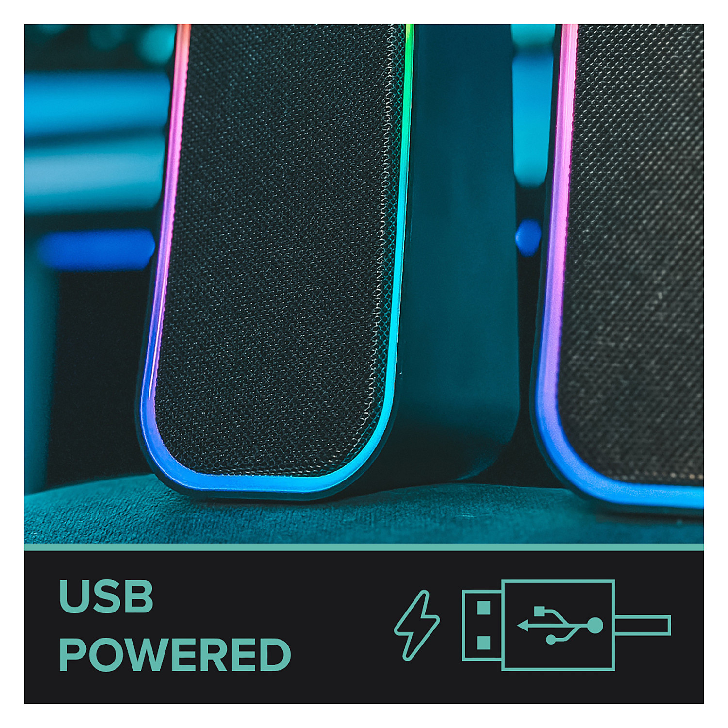 Zmadhues Speedlink Gaming Speakers TOKEN RGB. Stereo / Gri - 7