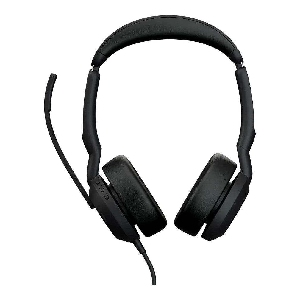 Kufje me kabllo Jabra Evolve2 50 / USB-C / USB-A / Bluetooth / Business Headset / 4 Mikrofona – Zezë - 1