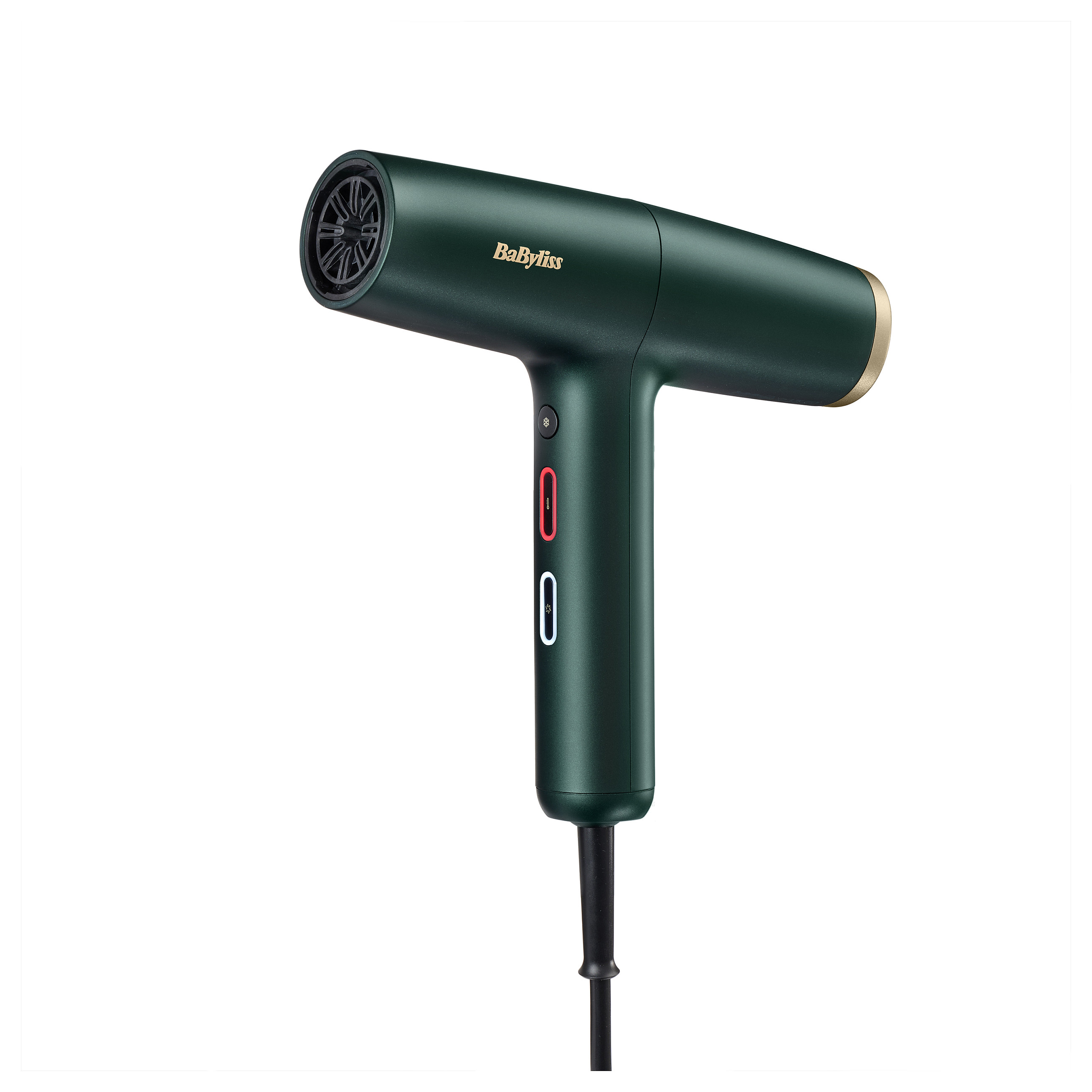 Tharëse për flokë BaByliss Air Power Pro / 200km/h / Ionic / Ceramic / Concentrator / Diffuser / 2.5m – Gjelbër - 3