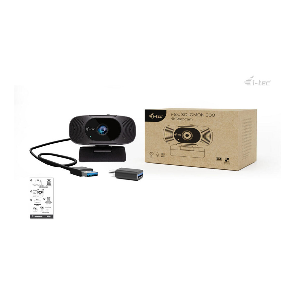 Webcam I‑TEC SOLOMON 300 / 4K – Zezë - 10