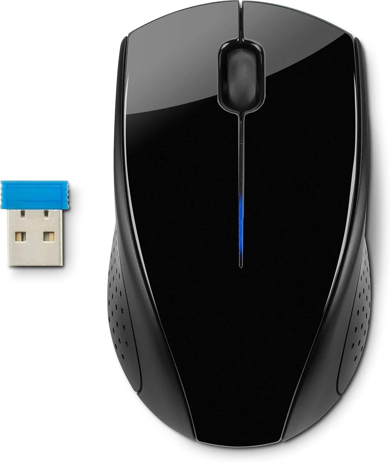 Maus pa Kabllo HP 220, 3FV66AA#ABB, 2.4GHz Wireless, 1600 DPI, 3 Butona - Zezë