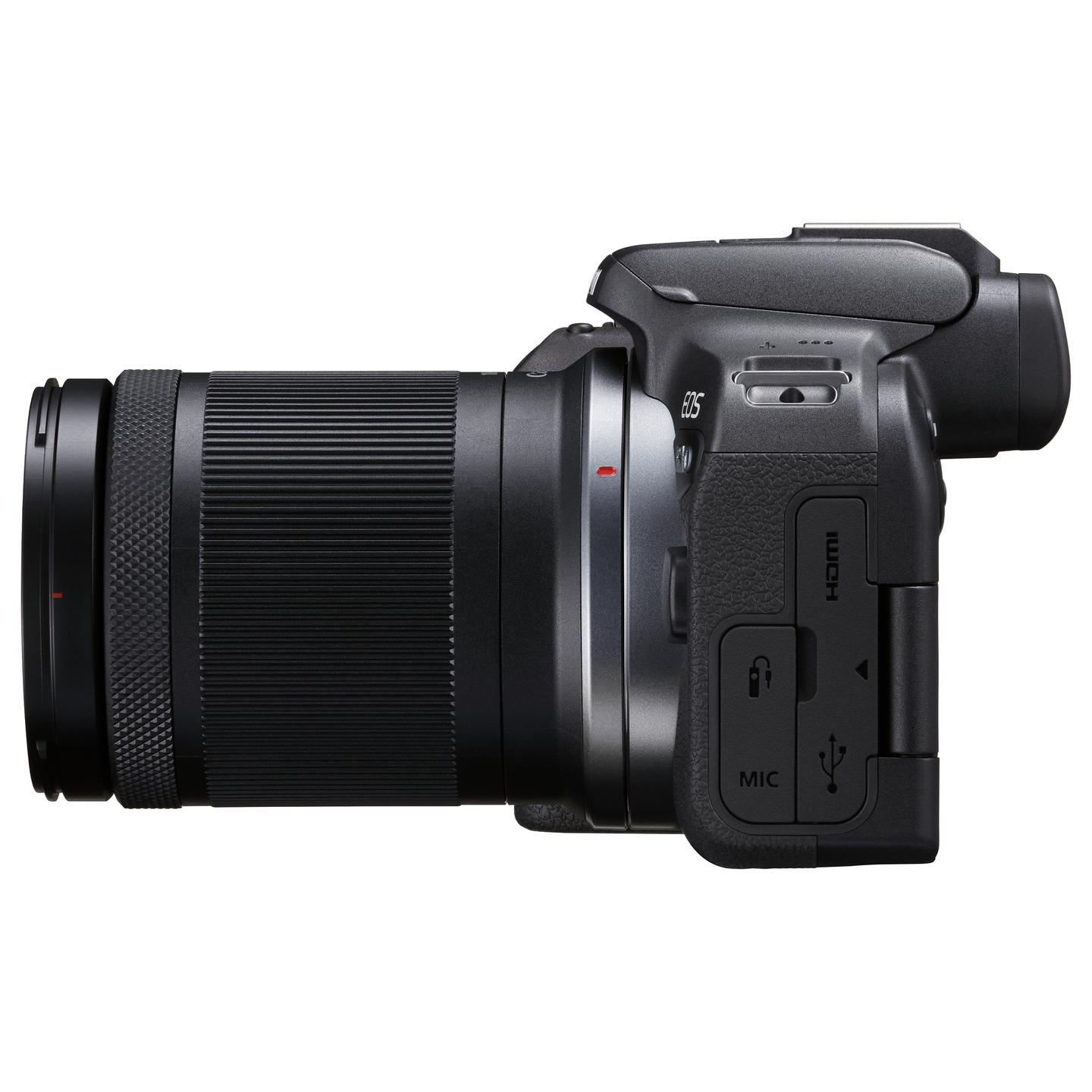 Kamerë Digjitale Canon EOS R10, APS-C, 24.2MP, 4K, RF-S 18-150mm F3.5-6.3 IS STM - Zezë - 3