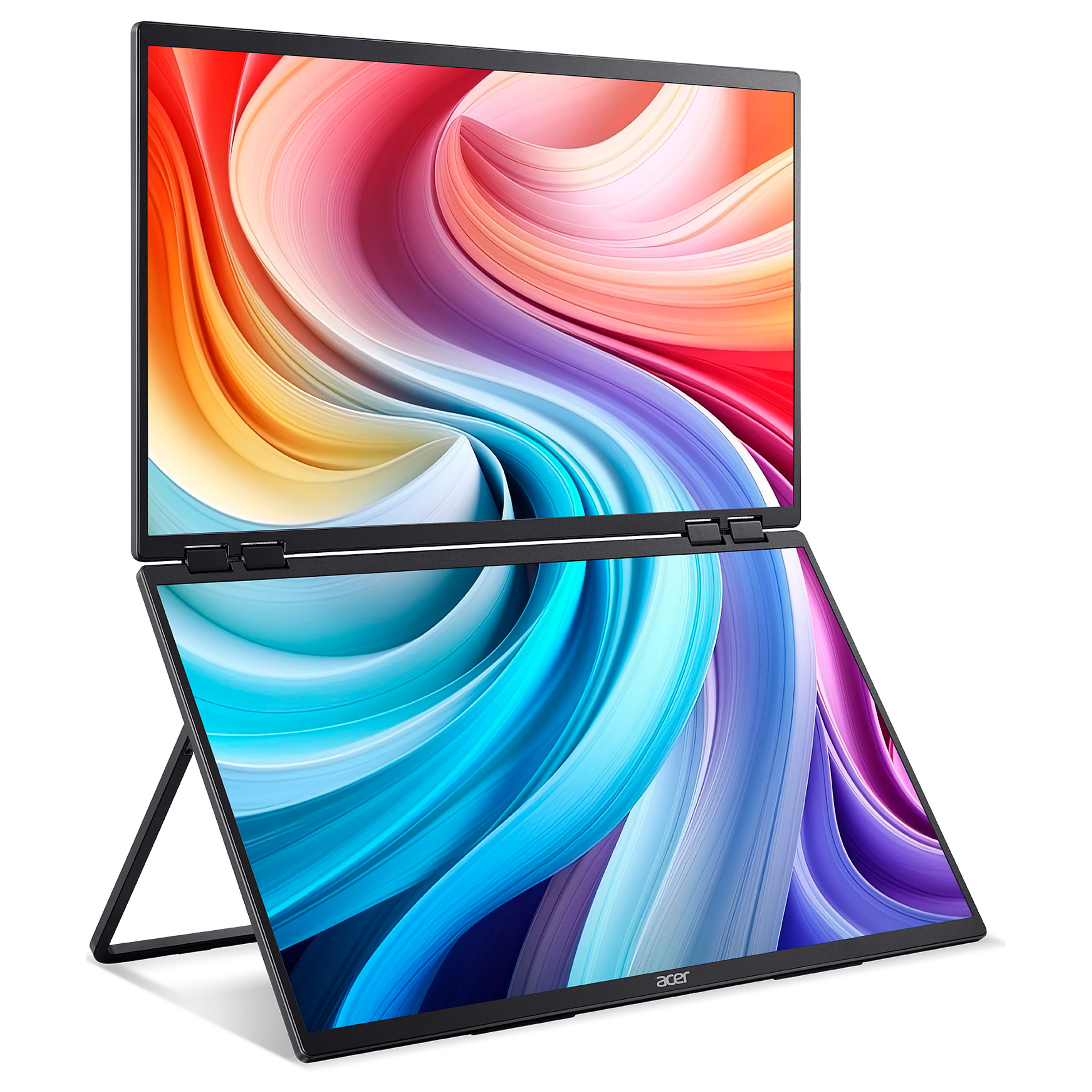 Monitor Portativ Acer PD243YEbmiuux / 23.8" / Full HD IPS / 100Hz / 4ms / HDMI+2xUSB-C - Zezë - 5