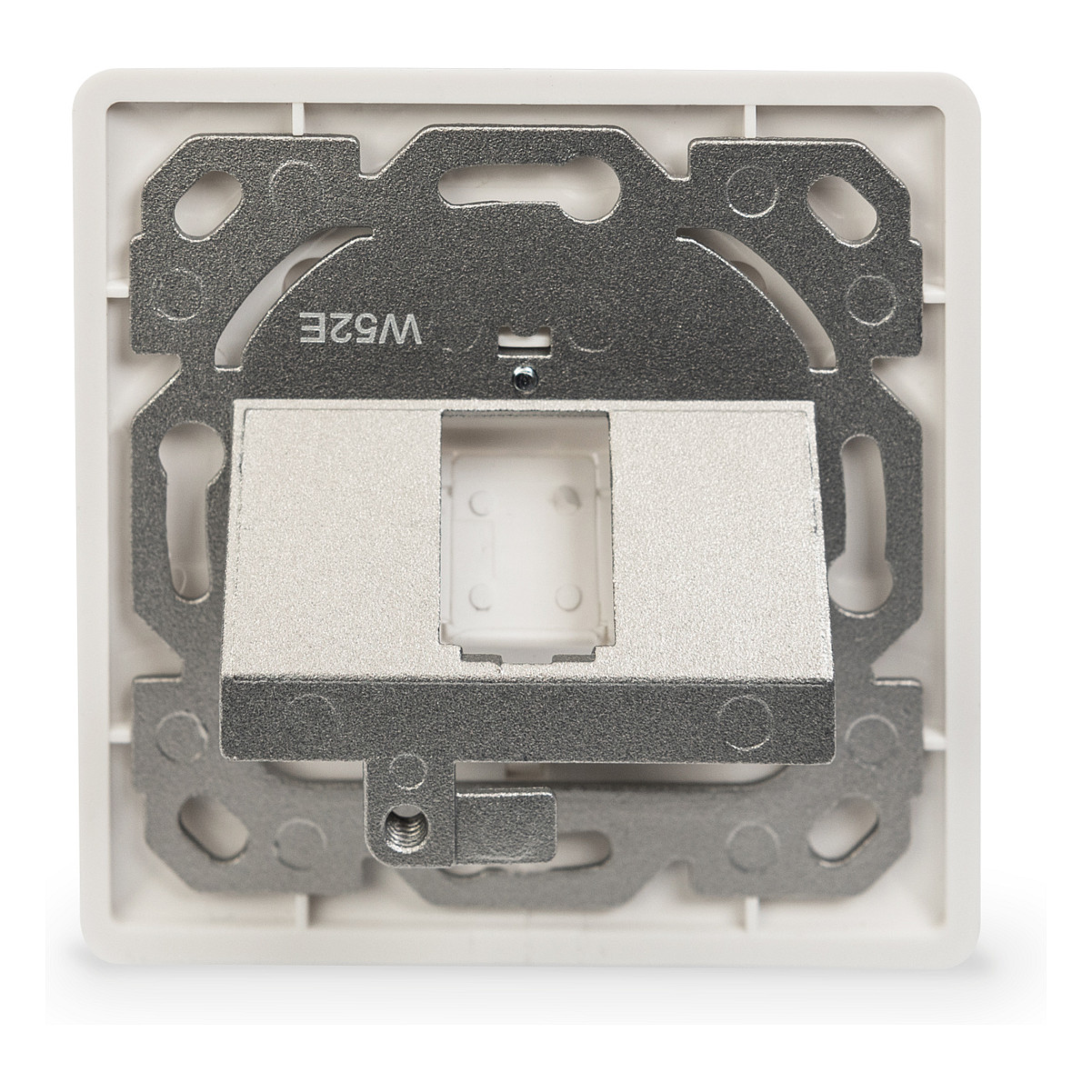 Aksesorë për Rrjet DIGITUS Empty Outlet for Keystone Module / 1x frame 80×80mm + central plate - 3