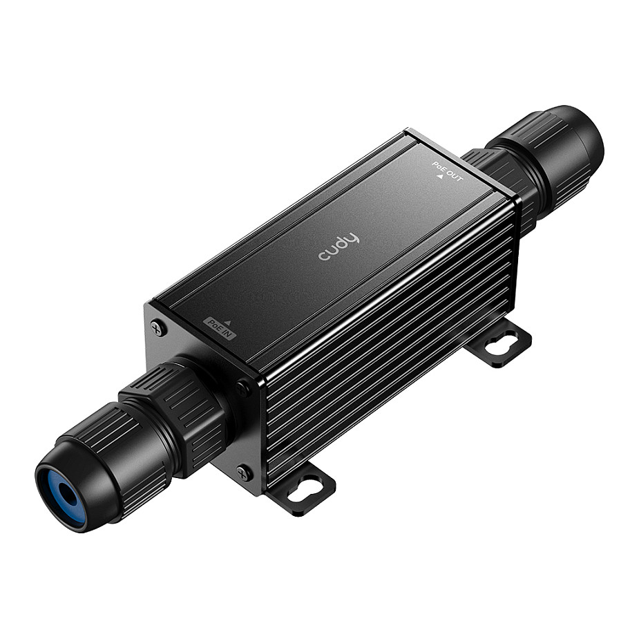 Cudy POE15 Outdoor Gigabit PoE+ Extender IP67 Waterproof 100m për Kamera IP dhe Access Point