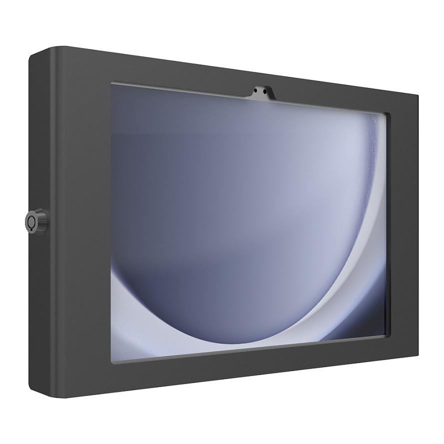 Mbajtës për Tablet Compulocks Apex Enclosure / Samsung Galaxy Tab A9+ / 11" / Montim në Mur / i Kyçshëm / Alumini / VESA 75×75 & 100×100 mm - Zezë