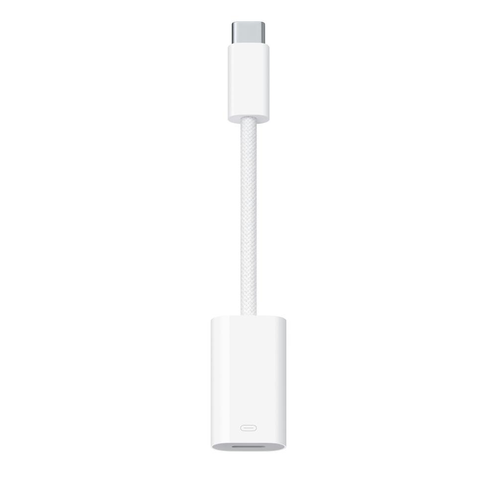 Apple Adapter USB-C to Lightning / MUQX3ZM/A / USB 2.0 / CarPlay - White - 1