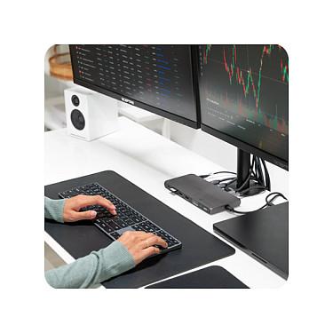 Docking Station Satechi ST-DT4MDM-EU / 3x Thunderbolt 4 / 2x USB-A / 2x HDMI / DisplayLink / Ethernet / SD / 96W PD / 180W – Hiri - 6