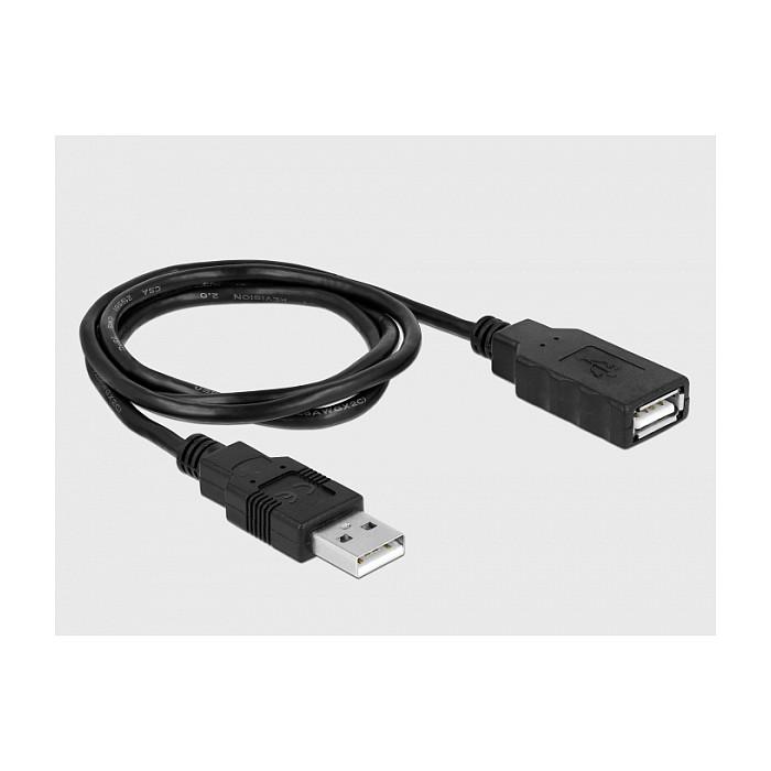 Adapter DeLOCK 66286, USB 2.0 Type-A mashkull në Serial RS-422/RS-485 DB9 mashkull, 0.8 m - Zezë - 3