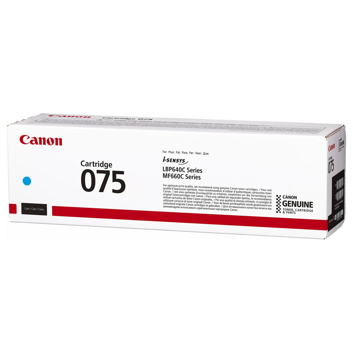 Toner Canon 075, 6364C002 - Blu - 3