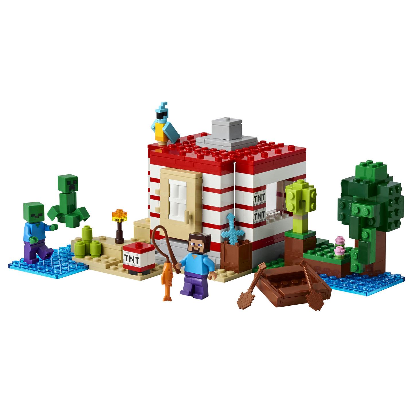 LEGO Minecraft The TNT Jungle House - 25