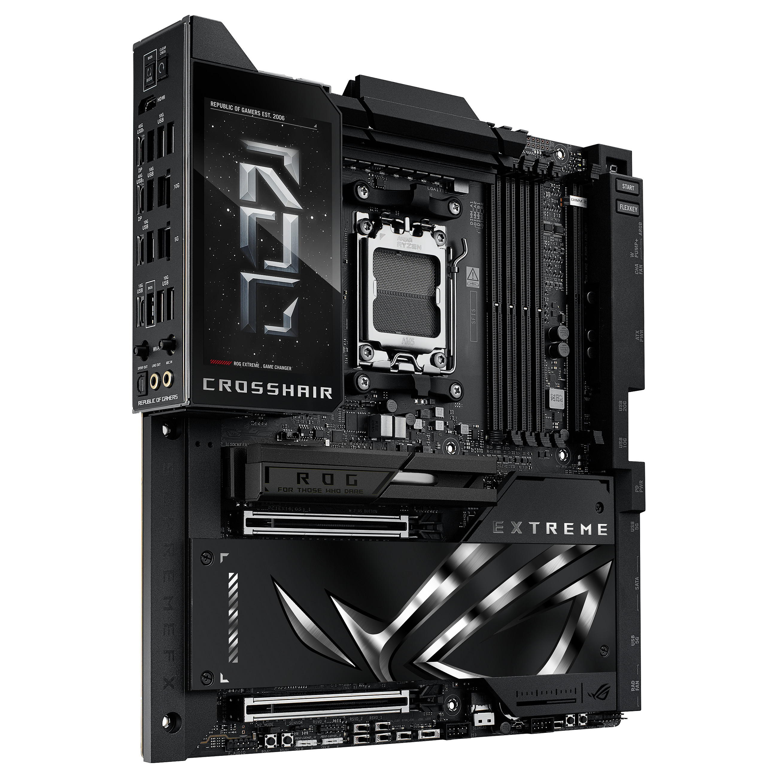 Pllakë Amë AMD ASUS ROG CROSSHAIR X870E EXTREME / AM5 / DDR5 / HDMI - 3