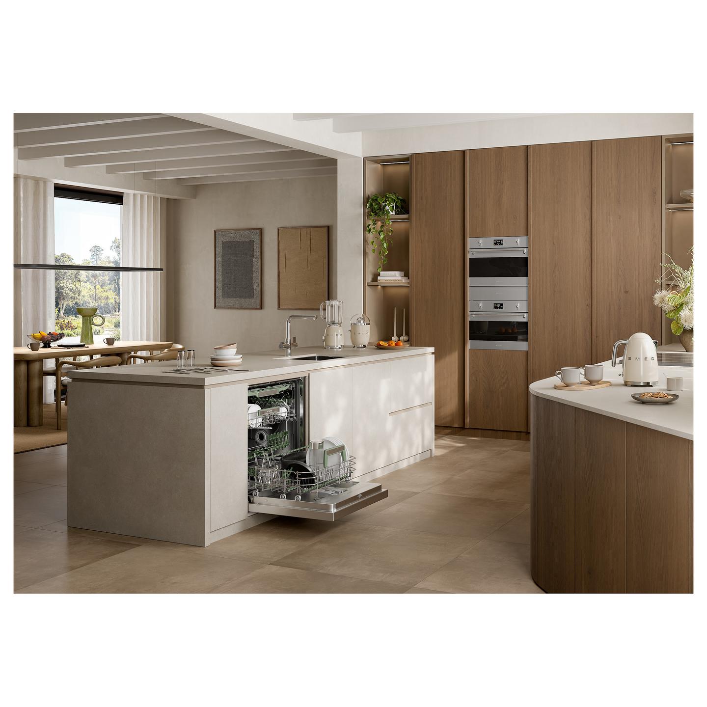 Çajnik Elektrik Smeg KLF03CREU, 1.7L, 2400W, 360° – Krem - 2
