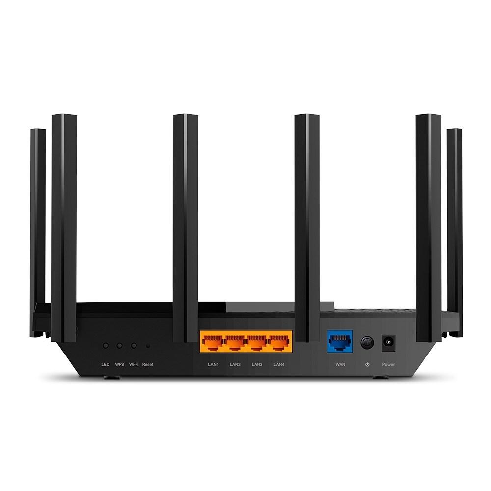 TP-Link Archer AX73 AX5400 Wi-Fi 6 Router – Dual-Band 2.4GHz + 5GHz, 574Mbps + 4804Mbps, 4×4 MU-MIMO, 6× Antena, 1× Gigabit WAN + 4× Gigabit LAN, USB 3.0, OneMesh – Zezë - 3