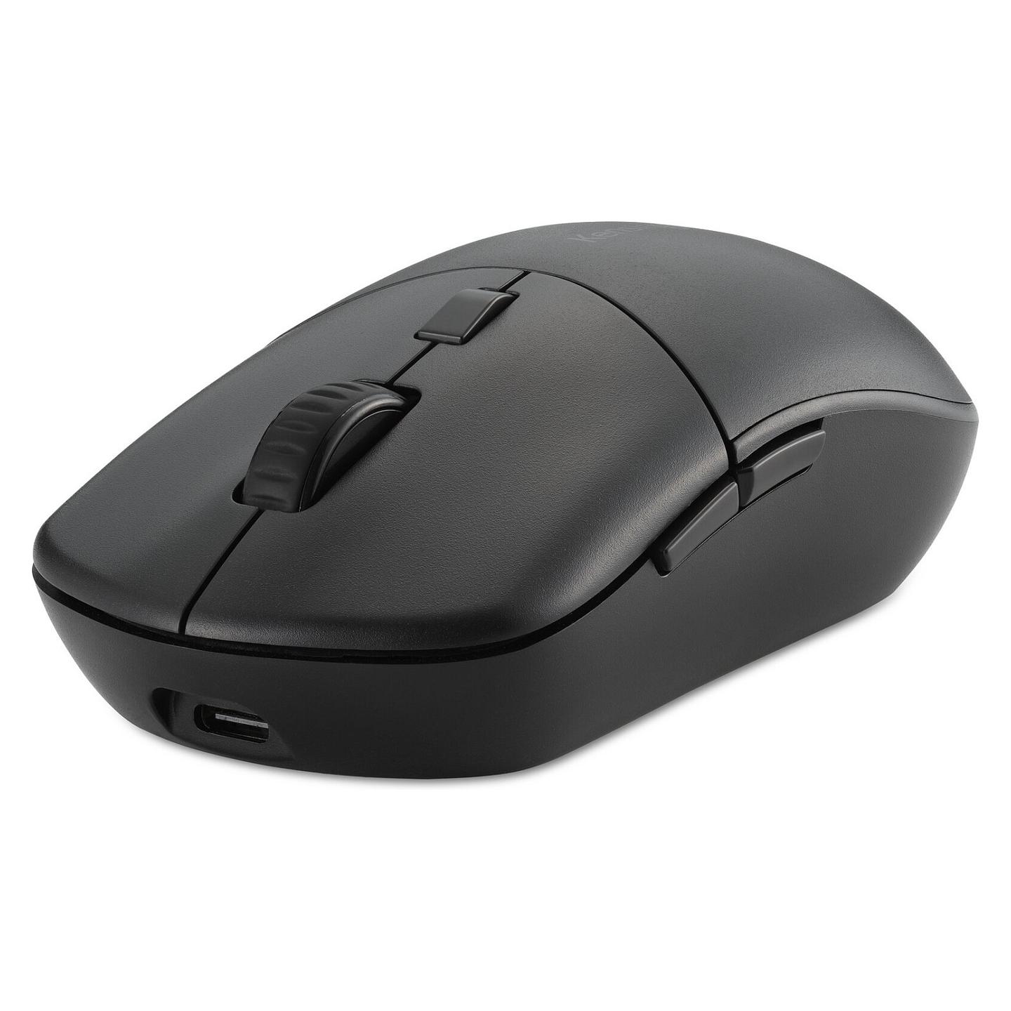 Maus pa Kabllo Kensington MY430 EQ / Optik / 2400 DPI / 6 Butona / 2.4 GHz / Bluetooth / USB-C / Bateri e Rikarikueshme - Zezë - 2