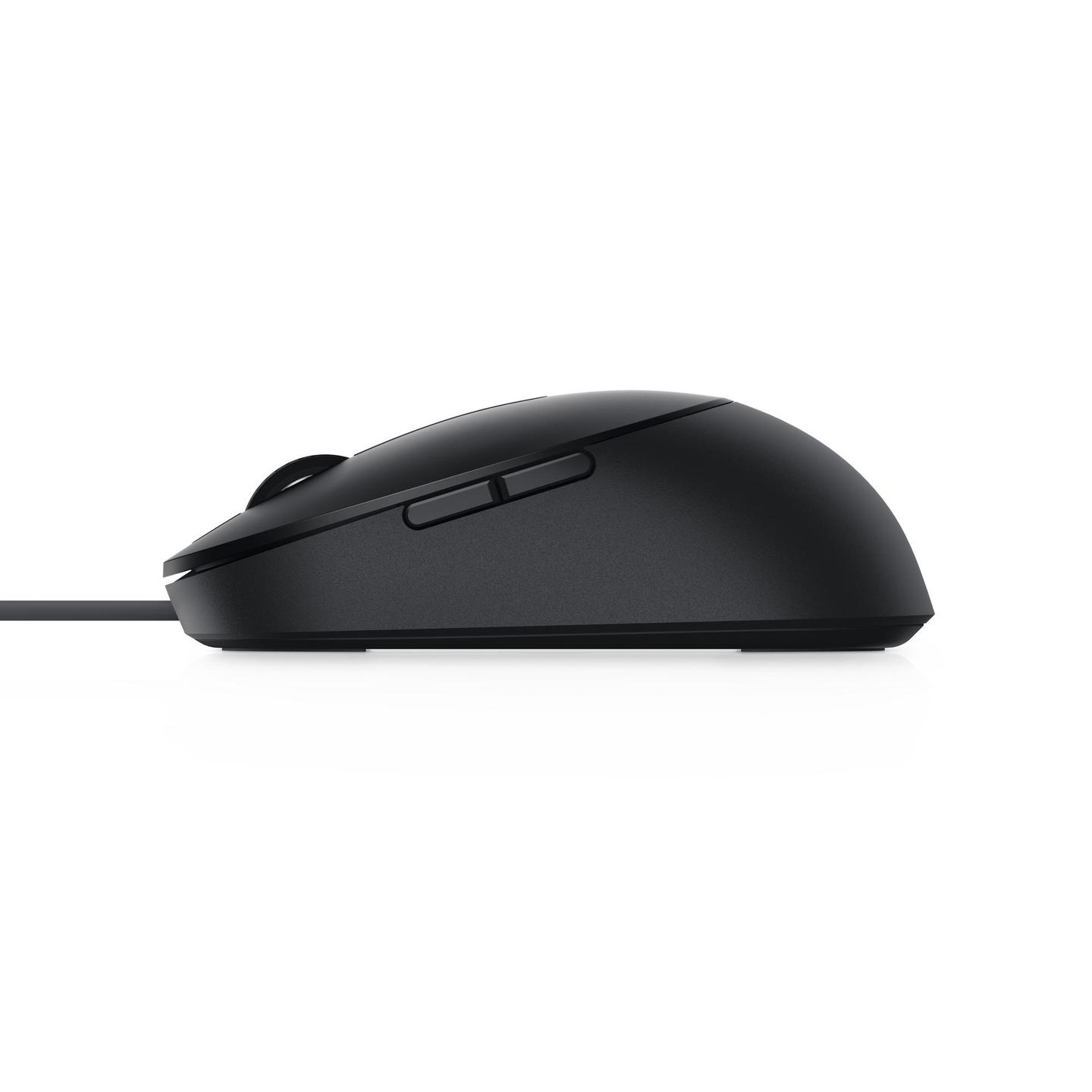 Maus me Kabllo Dell MS3220 / 570-ABHN / Laser / 400-3200 DPI / 5 Butona / USB 2.0 / Ambidekster – Zezë - 4