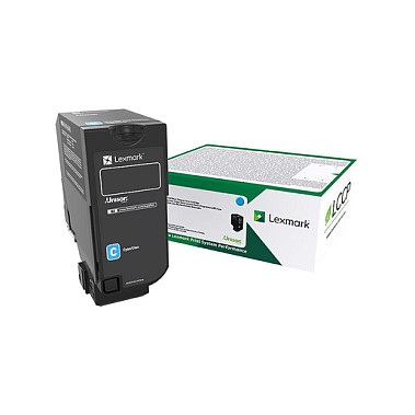 Toner Lexmark X78C2SCE deri në 10.000 faqe sipas ISO/IEC 19798 për CS727de / CS728de / CX727de – Blu - 1