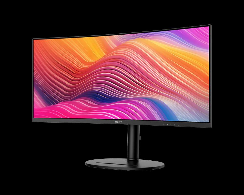 Monitor MSI Modern MD342CQPDE, 34", UWQHD VA Curved, 120Hz, 1ms, 2xHDMI+DP+USB-C - Zezë - 3