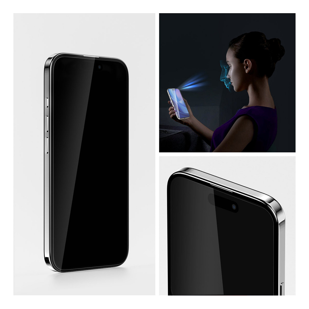 Aksesorë për telefon 4smarts / Second Glass Screen Protector / Mounting Frame / iPhone 16 Pro - 3