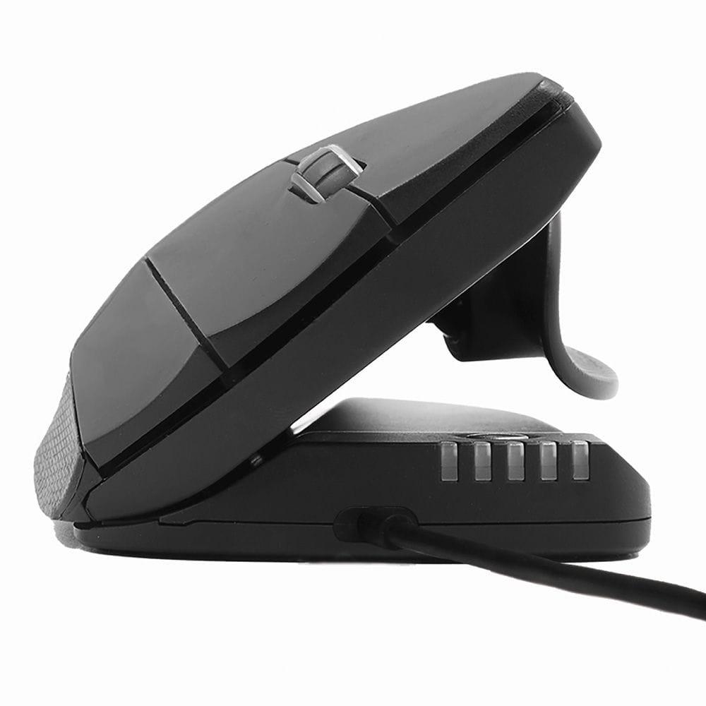 Maus pa kabllo Contour Design Unimouse / 4000 DPI / Wireless + Bluetooth + USB-A / 7 Butona - Zezë - 2
