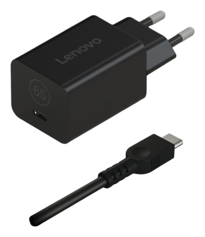 Adapter Lenovo Nano GaN / 40AWGN65EU / USB-C / 65W / Power Delivery 3.0 - Zezë