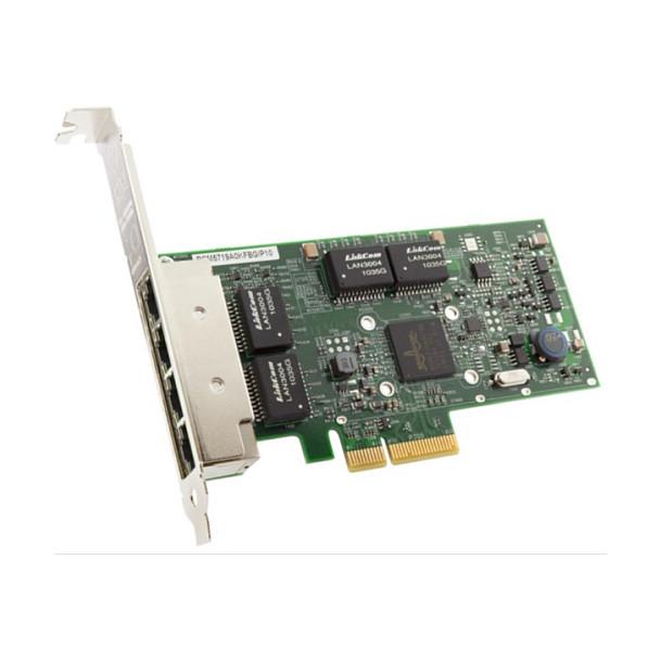 Karta të Rrjetit Broadcom BCM5719-4P / PCIe 2.0 x4 / 4x Gigabit LAN RJ45 / 10/100/1000Mbps / Broadcom BCM5719 / Low Profile