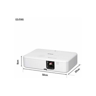Projektor Epson CO‑FH01 / 3LCD / 3000 Lumen / HDMI USB / Full HD - Bardhë - 8