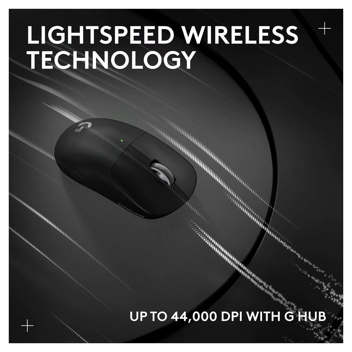 Maus Gaming Logitech G PRO X Superlight 2 / Optical / 32000 DPI / 0.5 ms / Wireless / Lightspeed - Zezë - 14