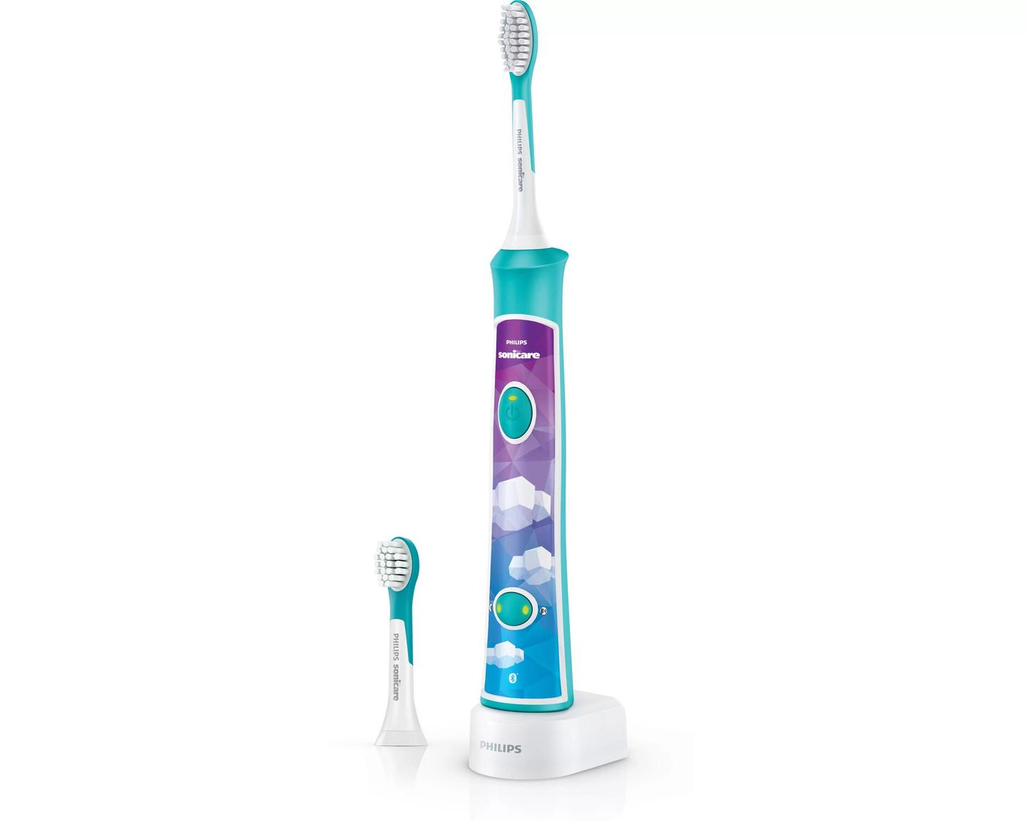 Furçë dhëmbësh elektrike për fëmijë Philips Sonicare For Kids Connected / HX6322/04 - Blu - 2