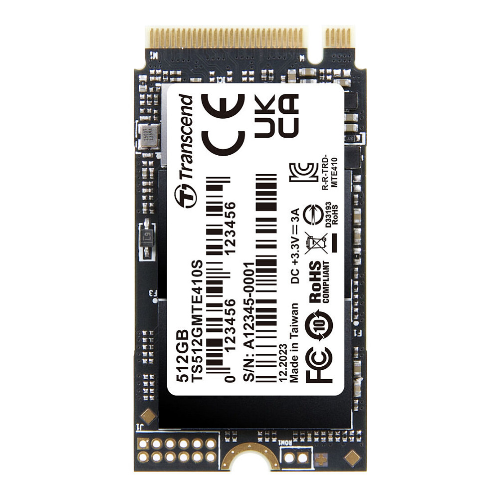 SSD e Brendshme TRANSCEND 512GB M.2 2242 PCIe Gen4x4 NVMe 3D TLC DRAM-less - 1