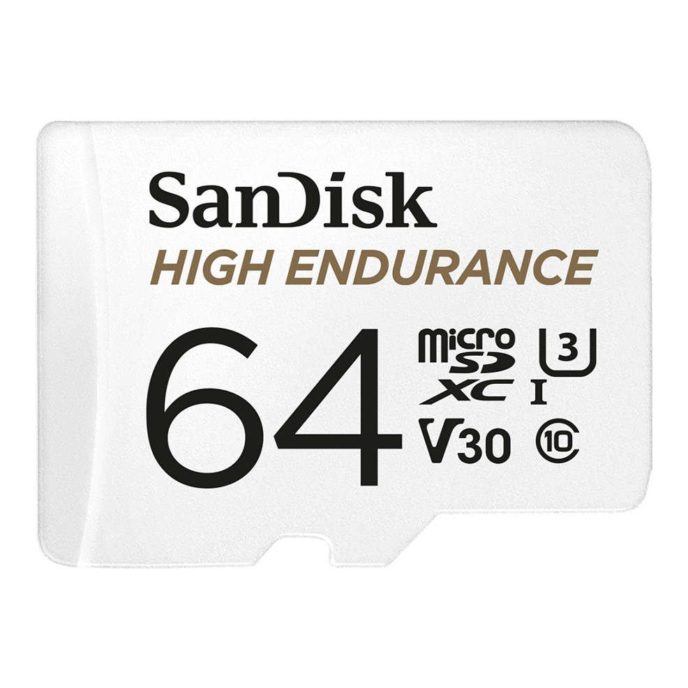 Kartë Memorie SD SanDisk High Endurance microSDXC / 64GB / 100MB/s - 1
