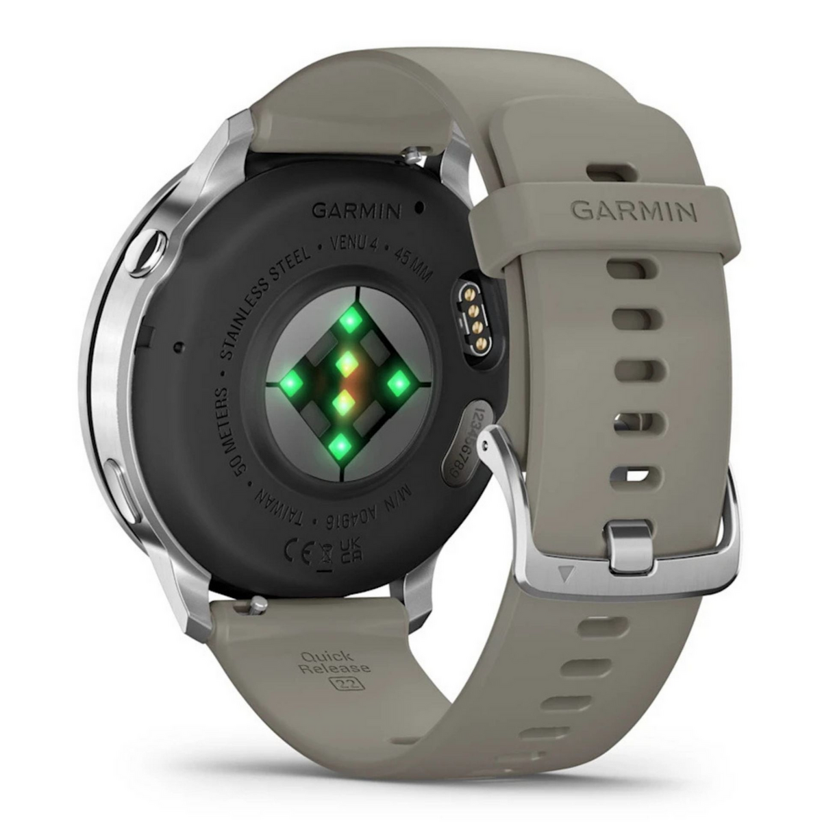 Orë e mençur Garmin Venu 4 / 45mm / 010-03014-01 / L – Argjend - 2