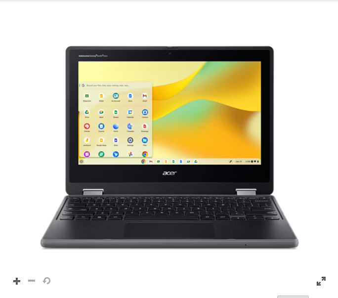 Laptop Acer Chromebook Spin 511 2in1 R757TN-TCO-C7VR / Intel N150 / 8GB LPDDR5 / 64GB eMMC / 11.6" HD IPS Touch / Intel Graphics - Zezë