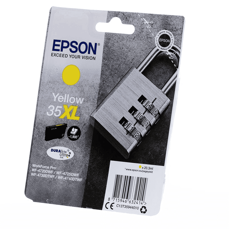 Ink Epson 35XL / XL – Verdhë - 1