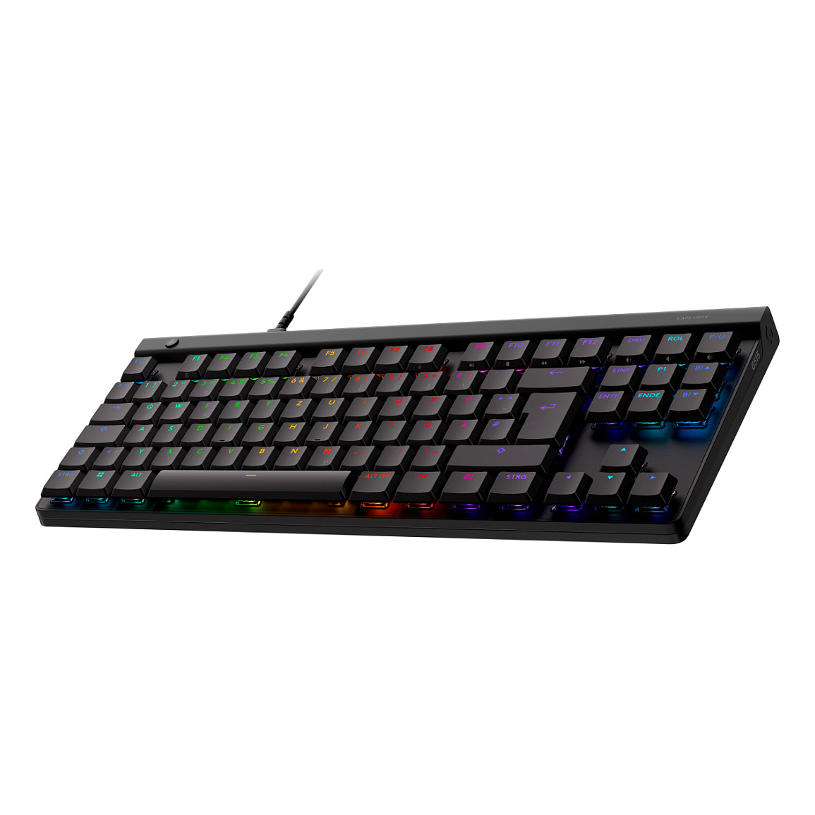 Tastierë Gaming Logitech G515 TKL Wired / QWERTZ - Zezë - 4