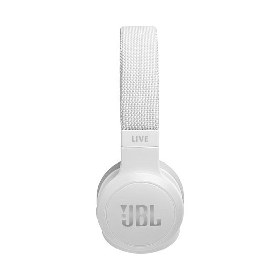 Kufje pa kabllo JBL Live 400BT Bluetooth On-Ear Headphones - Bardhë - 3
