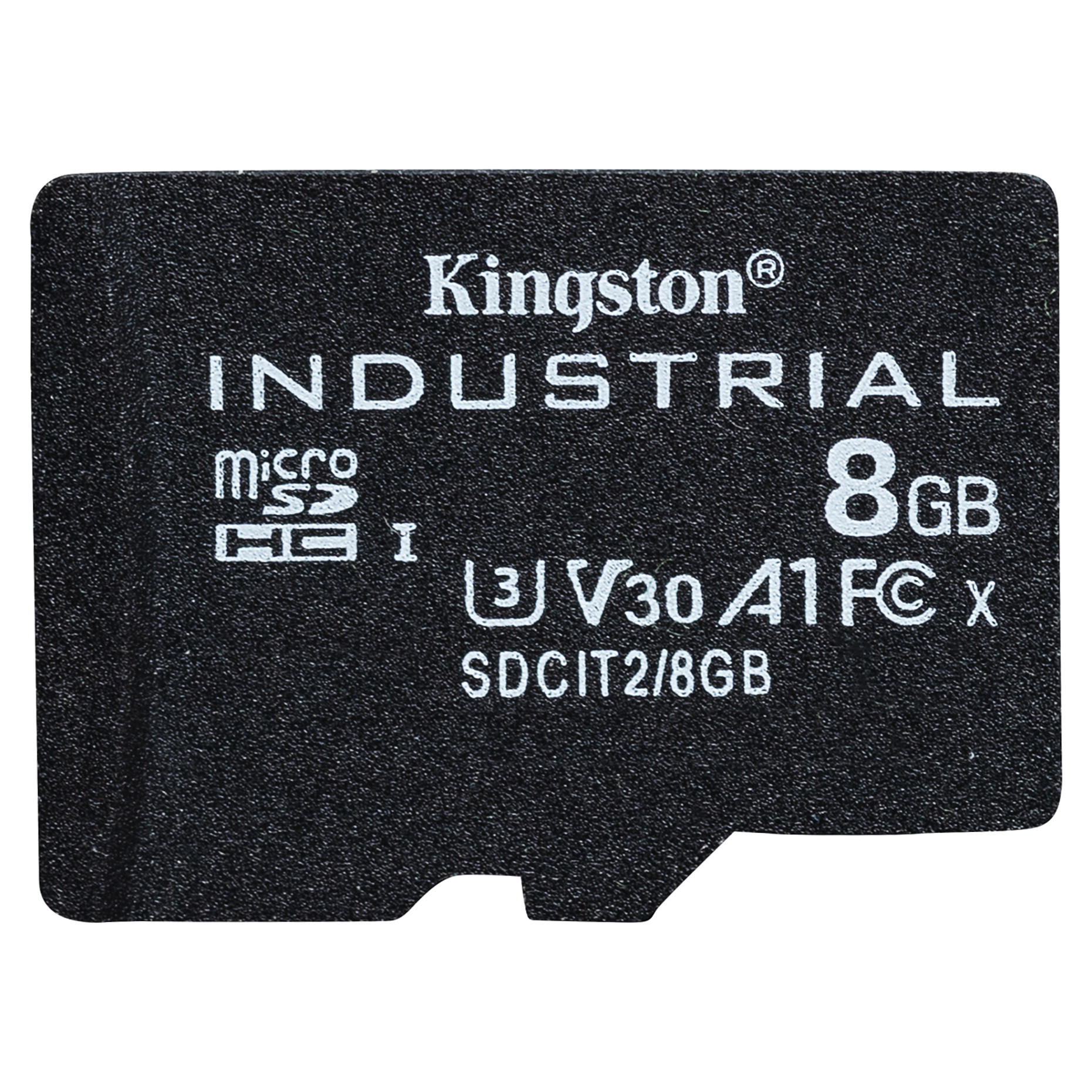 Kartë Memorie SD CARD 8GB Kingston Industrial MicroSDHC 100MB/s +Adapter - 3