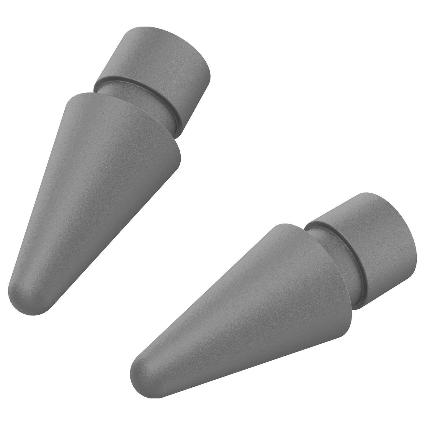 Aksesorë për Tablet DEQSTER Pencil 2 / Maja Zëvendësuese / 2 Copë – Gri - 3