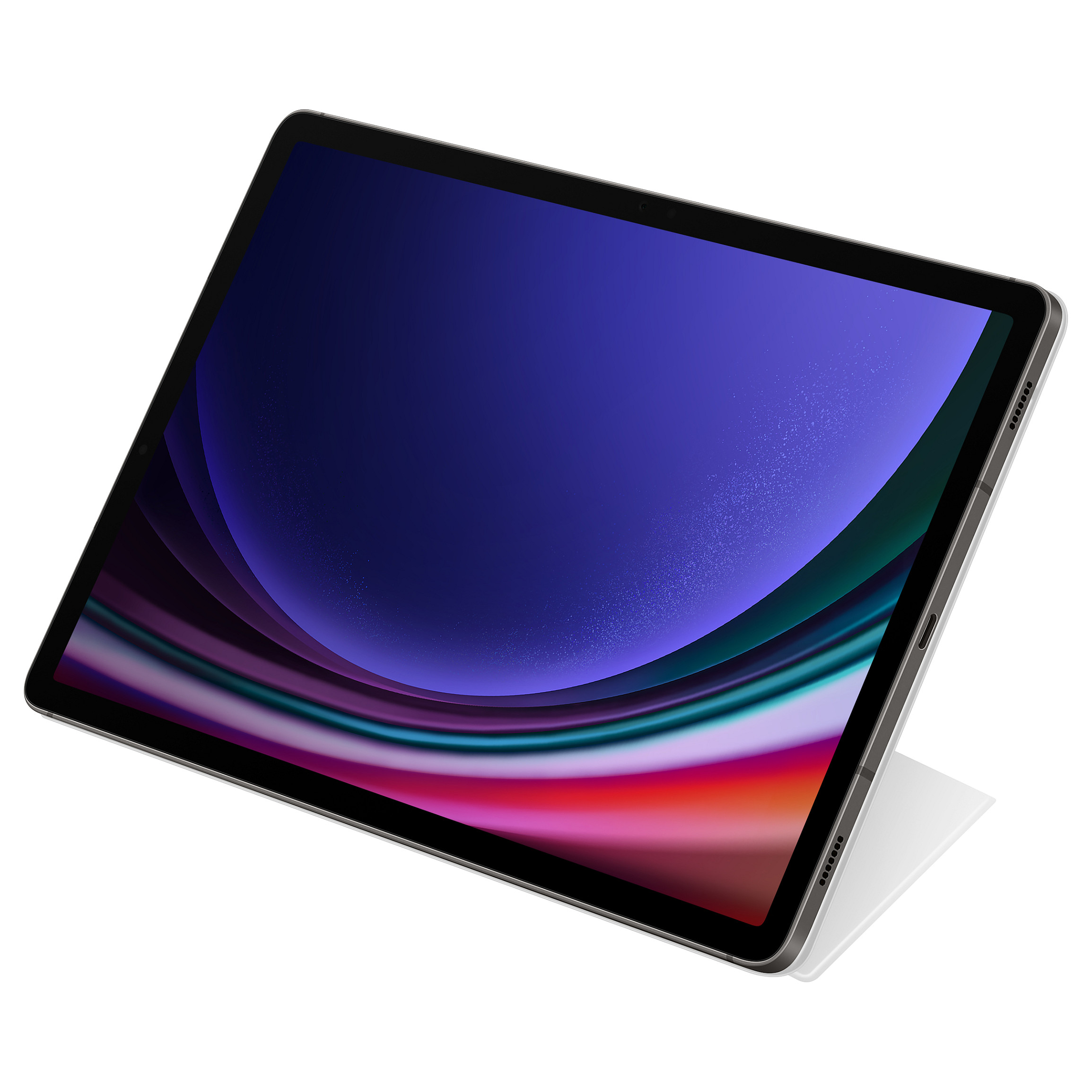 Case Tablet Samsung / Folio / Galaxy Tab S9 / Tab S9 FE / Tab S10 FE / 11" - Bardhë - 9