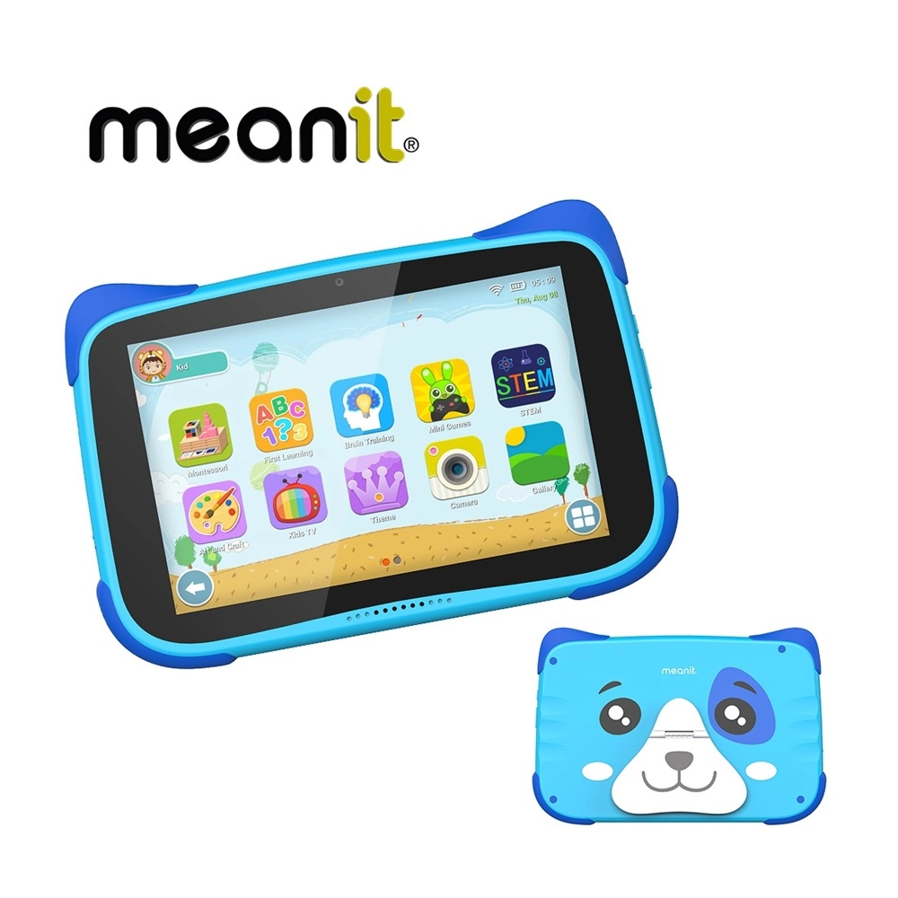 Tablet për fëmijë MeanIT PK81 Dog 3GB / 32GB / WiFi - Blu