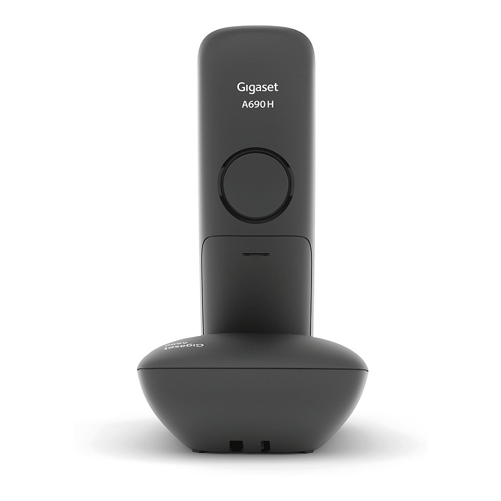 Telefoni thjeshtë analog A690 DECT - Zezë / Argjend - 7