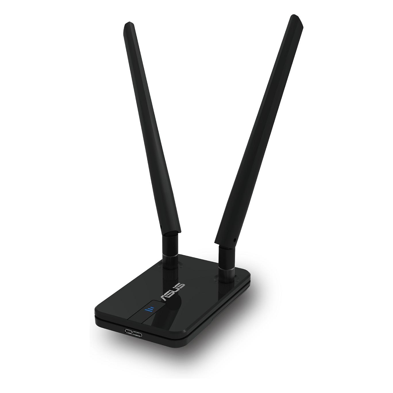 ASUS USB-AC58 AC1300 Wi-Fi 5 Dual-Band USB 3.0 2x Antena të Jashtme – E Zezë
