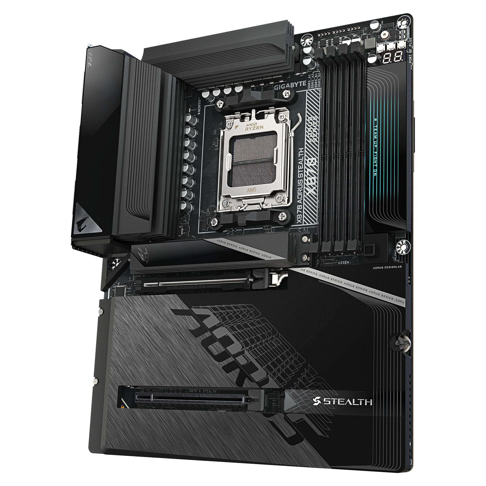 Pllakë Amë AMD Gigabyte X870 A STEALTH / AM5 / DDR5 / HDMI - 4